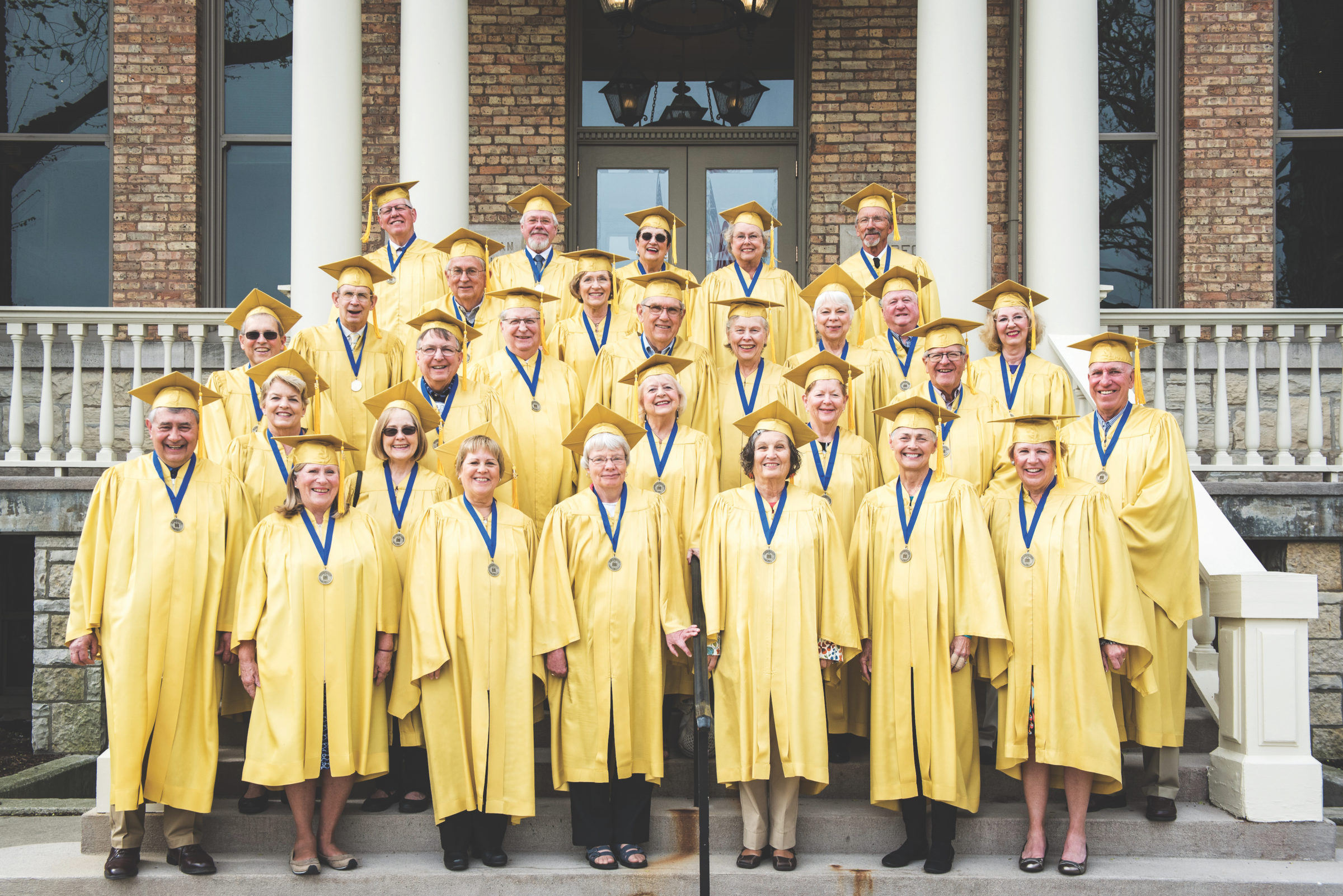 Graduates of the class of 1968 celebrate their 50th reunion and join the Golden Circle.