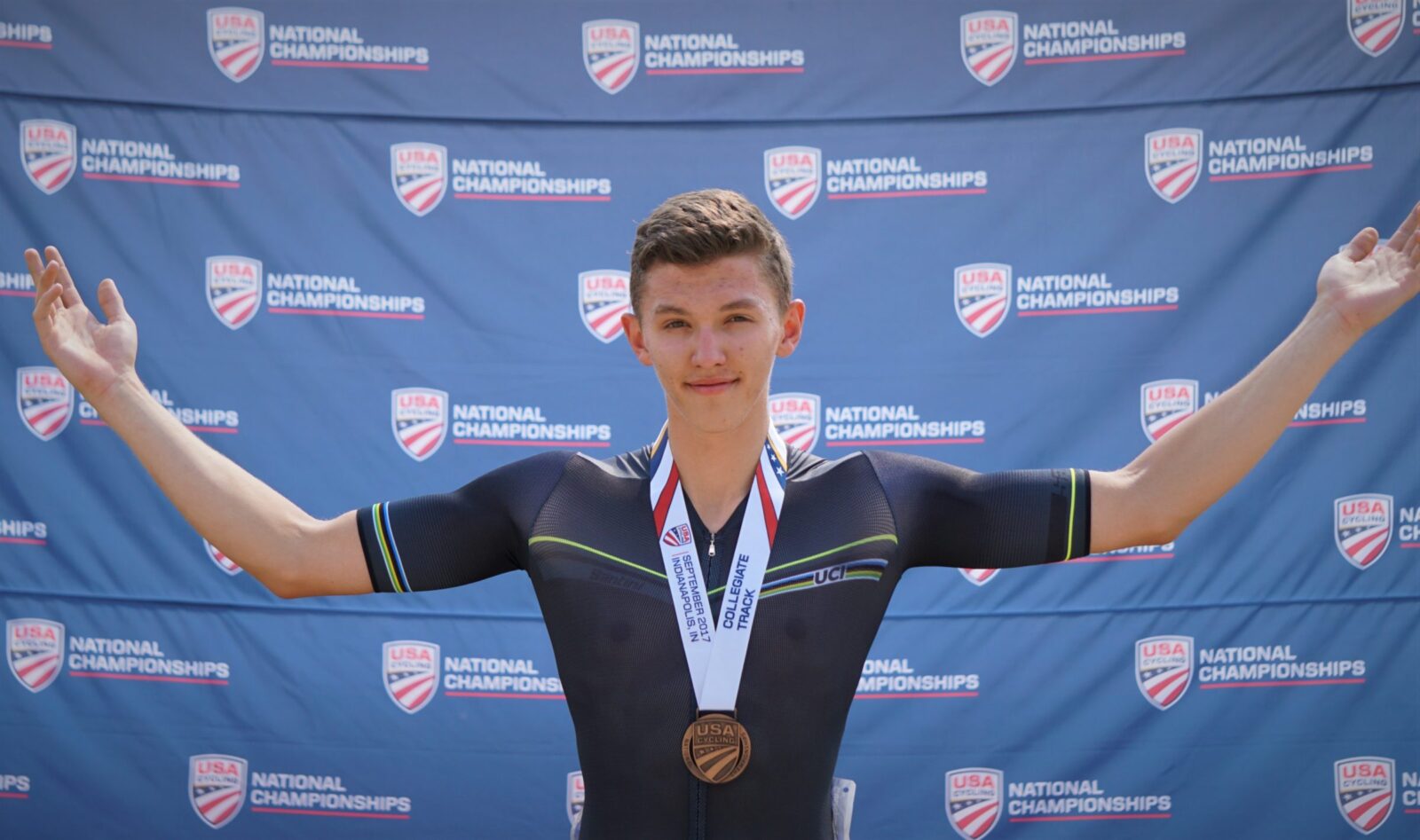 North Park First-Year Student Wins Bronze at Cycling Championship