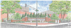 Foster Avenue streetscape rendering