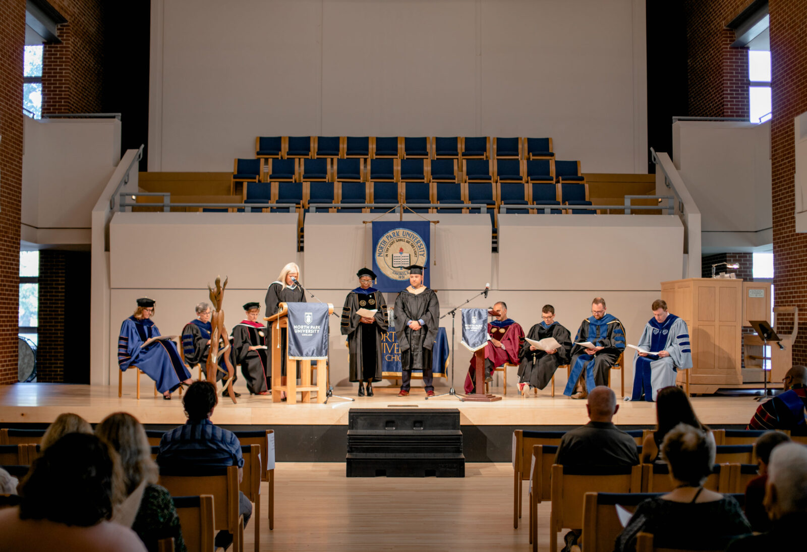 North Park Honors Faculty at University Convocation