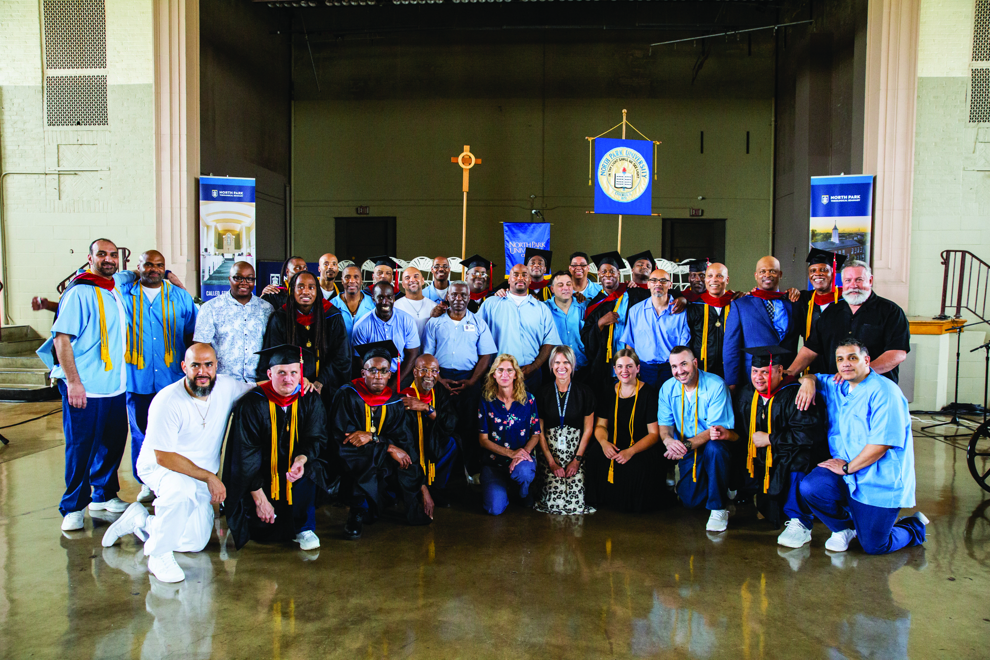 Stateville graduates at Commencement