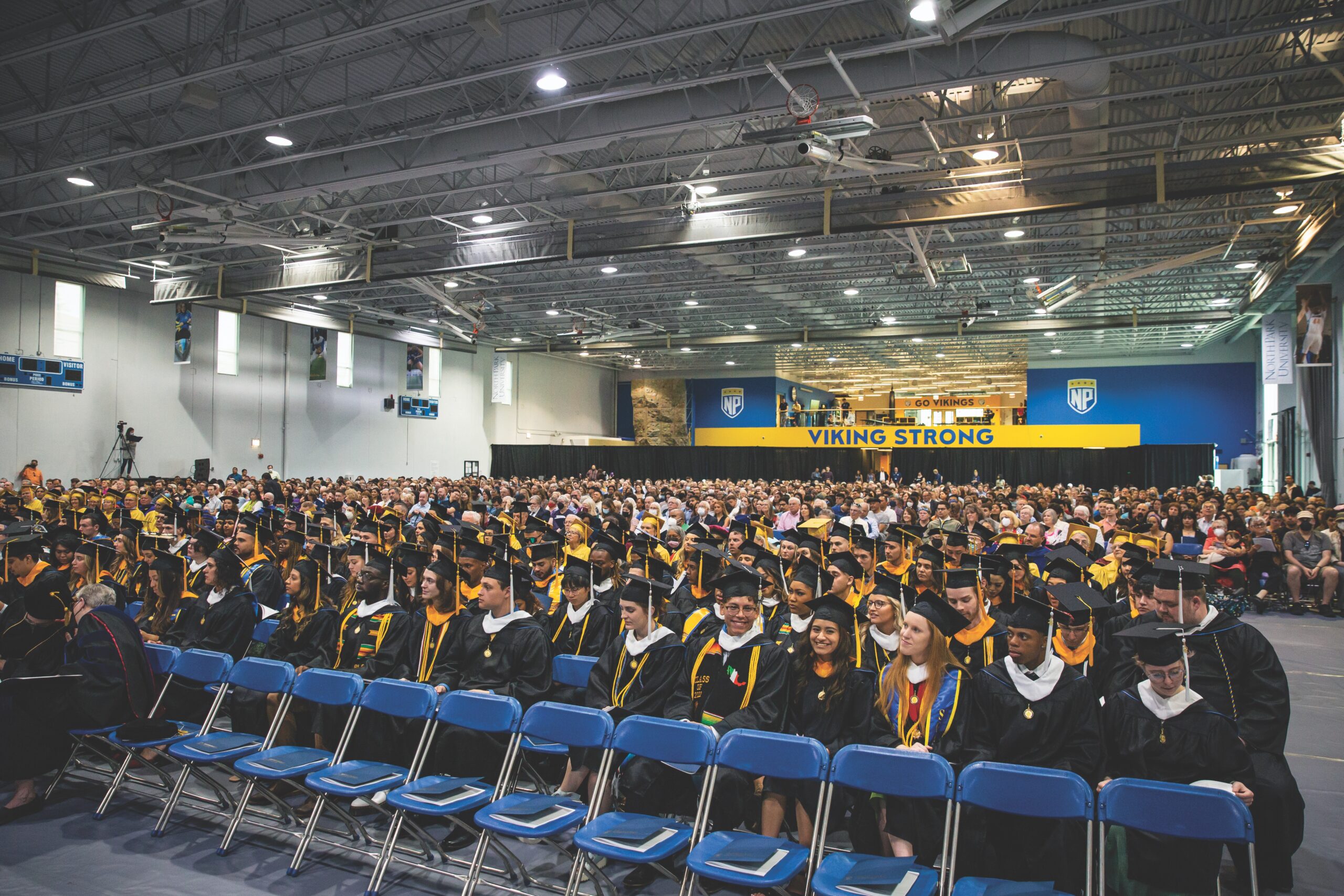 North Park 2022 graduates at commencement