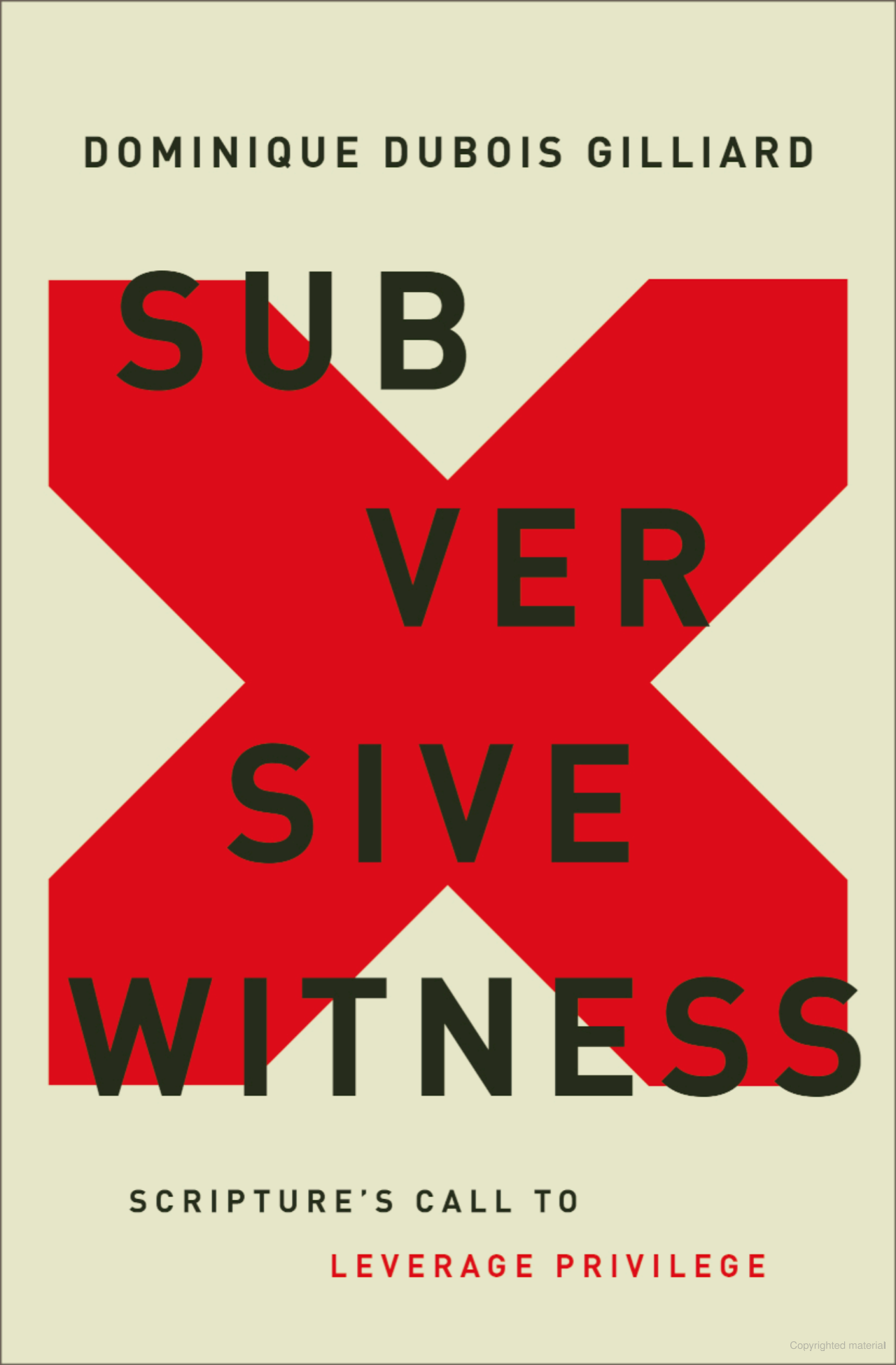 Subversive Witness book cover