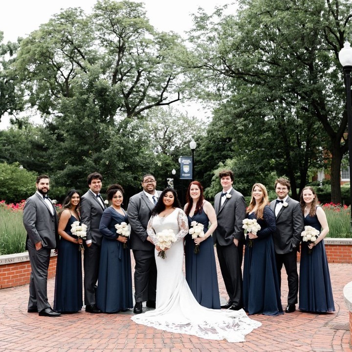 Alumni Return to Campus for Wedding Photos featured image background