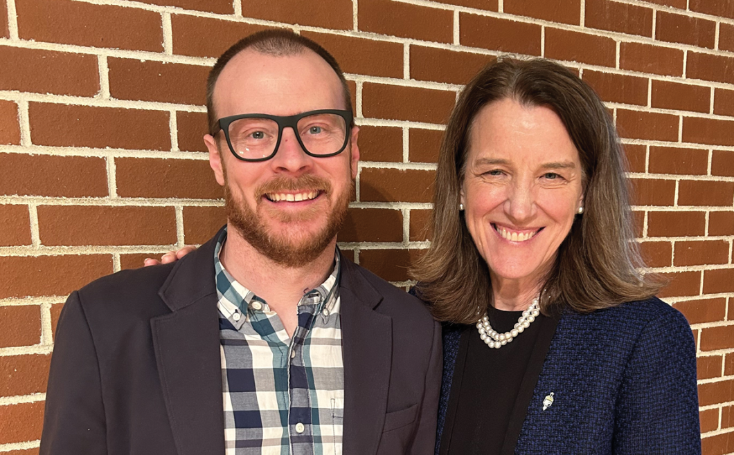 President Surridge, Vice President Nevergall Featured in Advancement Magazine